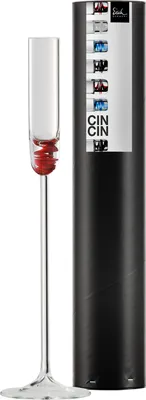 Produktbild von Eisch Vorteilset 2 Stück Kelch 78/820 rot in Geschenkröhre CIN CIN 78000820 und Geschenk + Spende
