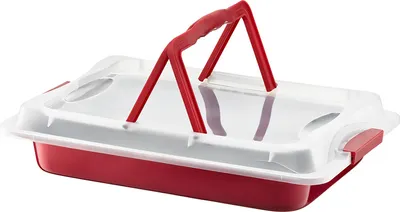 Produktbild von Kuchenform mit Kunststoffdeckel Cherry 42 x 29 cm  AMBITION