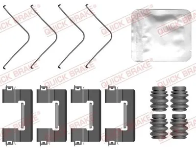 Produktbild von QUICK BRAKE 109-0163 Zubehörsatz Scheibenbremsbelag Vorne für VOLVO XC40 (536)