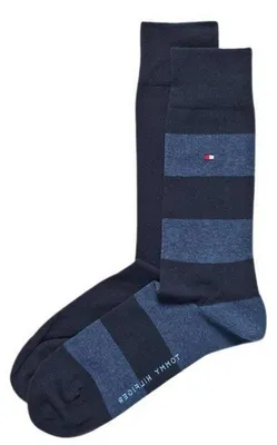 Produktbild von Tommy Hilfiger - Socken für Herren (2er-Pack) NA1125 (43 EU - 45,5 EU) (Marine)