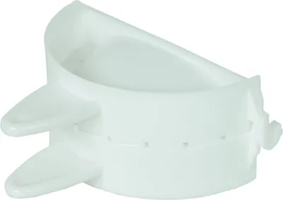 Produktbild von Gravidus Ravioli- und Maultaschenformer, 3er Set, Ø 9.5 / 12 / 15.5 cm, aus weißem Kunststoff, mit gezacktem Rand, spülmaschinenfest und lebensmittelecht.