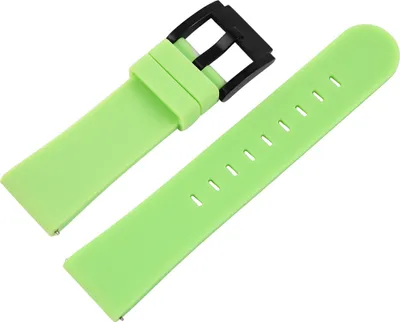 Produktbild von TW STEEL MC Edition | Uhrenarmband 22mm | Silikon hellgrün | 8400012