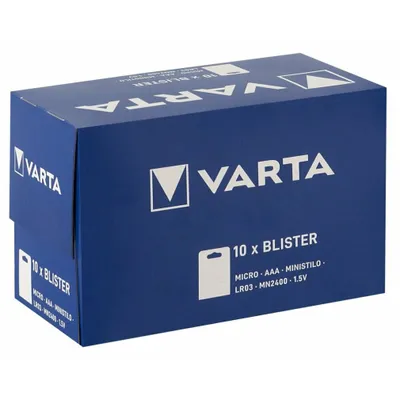 Produktbild von Varta High Energy Alkaline-Batterien Micro AAA 1,5V Blister 4 Stk.