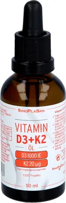 Immagine prodotto di Vitamina D3/k2 1000 U.I./20 μg gocce orali 50 ml