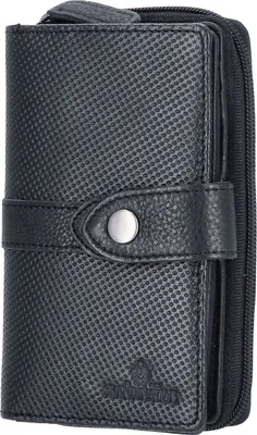 Produktbild von The Skandinavian Brand Damen Leder Geldbörse - Black : Black Farbe vom Hersteller: Black