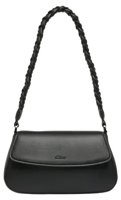 Image de s.Oliver sac à épaule Crossbody Bag Grey / Black noir