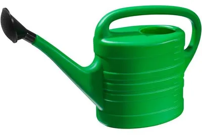Produktbild von Gießkanne, 14 L, Nature, mit Brause, Grün, UV-beständig