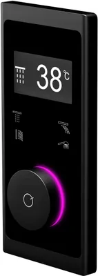 Produktbild von Steinberg iFlow vollelektonische Armatur 3904645S mit Digitalanzeige, matt black, 4 Verbraucher