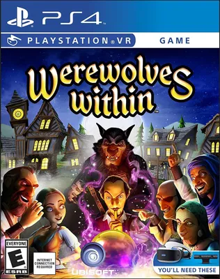 Zdjęcie produktu dla Ubisoft Werewolves Within, PlayStation 4, Tryb multiplayer, dla wszystkich, Wirtualna rzeczywistość (VR) słuchawki są wymagane