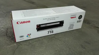 Produktbild von Canon Cartridge 716 Black, 2300 Seiten, Schwarz, 1 Stück(e)