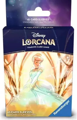 Image de Disney Lorcana manches Cendrillon Sensation dans la salle de bal (65 manches)
