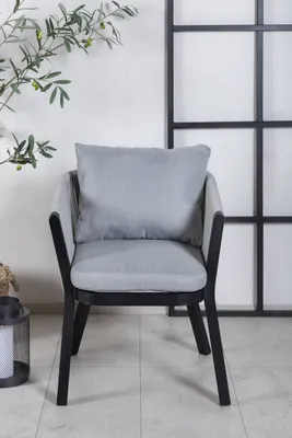 Produktbild von Venture Home Stuhl Virya Grau 2er-Pack