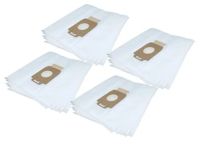 Produktbild von vhbw 20x Staubbeutel kompatibel mit Nilfisk Power Eco, Select Comfort Allergy Staubsauger - 27,9cm x 25,5cm Weiß