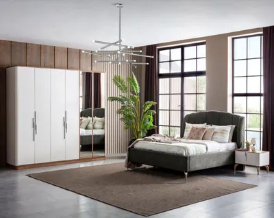 Obrázek produktu pro ložnicový set kompletní postel 2x noční stolek Moderní 3ks