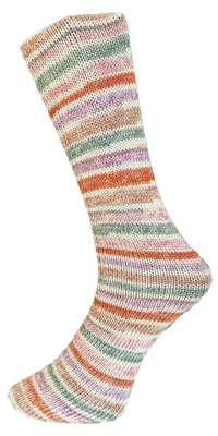 Produktbild von Ferner Wolle MALLY SOCKS Valentinstagsedition 2025 4-fach Sockenwolle zum Valentinstag 150 g, 450 m  Farbe 09.02.25
