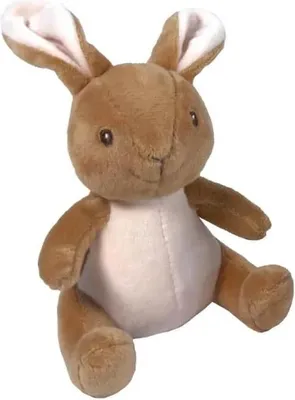 Immagine prodotto di Coniglietto di peluche Bianca, seduto, 15 cm con le orecchie