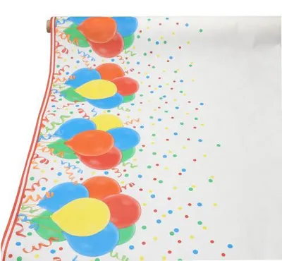Produktbild von Tischdecke, stoffähnlich, Vlies "soft selection plus" 5 m x 1,18 m "Lucky Balloons"