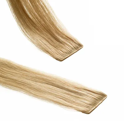 Obrázok produktu pre Invisible Tape Extensions Premium pravý vlas #9/31 svetlo blond zlatá popolavá