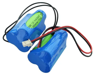 Produktbild von Notleuchtenakku NiMH 7,2V 1800mAh D1x3x2 Mignon AA mit Kabel und Stecker ersetzt Beghelli 415393001 Akku