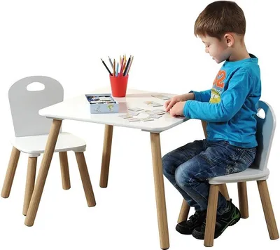 Produktbild von Kesper Kindertisch mit 2 Stühlen, robust und standfest, 1771213