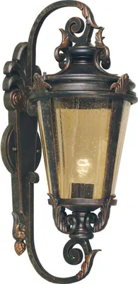 Produktbild von Elstead Baltimore Außen-Wandleuchte E27 69cm Verwitterte Bronze IP44