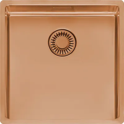 Produktbild von REGINOX R38727 Spüle NEW YORK 40X40 Comfort Copper II ab Schrankbreite 50 cm / Flächenbündig / Flacheinbau / Unterbau