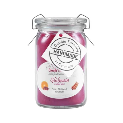 Produktbild von Candle Factory Baby Jumbo Glühwein Duftkerze Dekokerze 308039