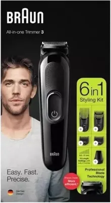 Produktbild von Braun Multigroomer MGK3225, Akku, Schwarz
