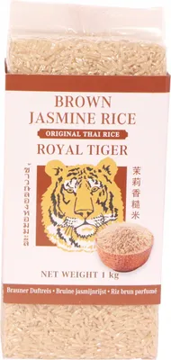 Produktbild von Royal Tiger Brauner Jasminreis (Original Thai-Reis)