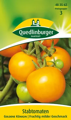 Produktbild von Tomate Goldene Königin | Tomatensamen von Quedlinburger