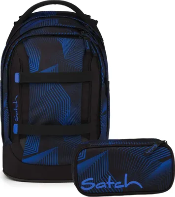 Produktbild von Satch, Schulrucksack-Set PACK Seismic Blue 2-teilig, ab 5. Klasse