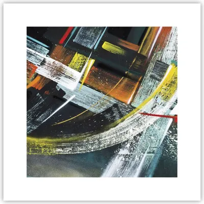 Produktbild von Poster - Poster ohne Rahmen - Abstraktion Graffiti Bunt - 30x30 cm - Wand Bild - Wanddeko - Wandbilder - Kunstposter - Wandposter - Bilder - Kunstdruck - Wanddekoration - Wandbild - P2XAC30x30-4157