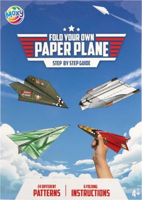 Produktbild von Faltpapier Flugzeuge 24 Blatt ANTELLA 100094