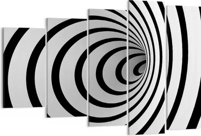 Produktbild von Bild auf Leinwand - Leinwandbild - Spirale abstrakt komposition - 150x100cm - Wand Bild - Wanddeko - Leinwanddruck - Bilder - Kunstdruck - Wanddekoration - Leinwand bilder - Wandkunst - EG150x100-2648