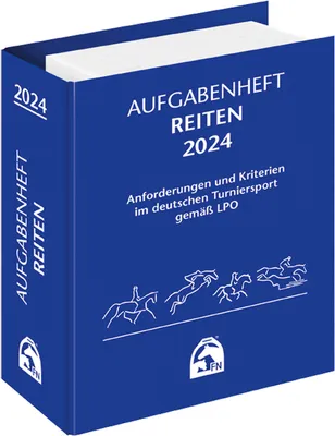 Produktbild von Aufgabenheft - Reiten 2024