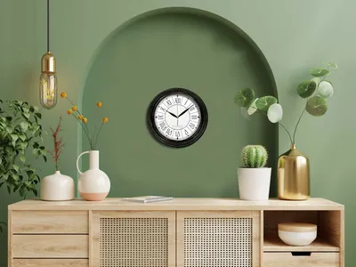 Produktbild von Opviq, 121012 - Gsyh9Syh, Dekorative Wanduhr, Gold, 100 % KUNSTSTOFF, 30 x 30 cm