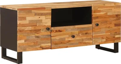 Obrázok produktu pre TV skrinka Hnedá 105 x 33 x 46 cm Masívne mango drevo