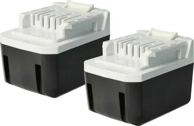 Produktbild von vhbw 2x Akku Ersatz für Makita BL1415G, BL1413G, BL1430G, 196375-4, BL1411G für Werkzeug (4000 mAh, Li-Ion, 14,4 V)