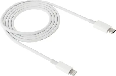 Produktbild von USB-C / Typ-C 3.1 männlich bis 8 Pin Männliches Datenkabel, Kabellänge: 1 m(weiß)