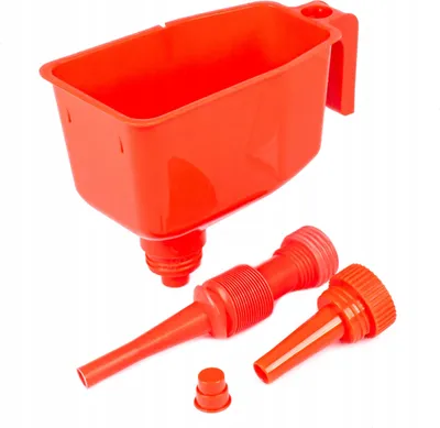 Zdjęcie produktu dla Lejek plastikowy uniwersalny wielofunkcyjny 5w1 16,5 cm AMIO-04040