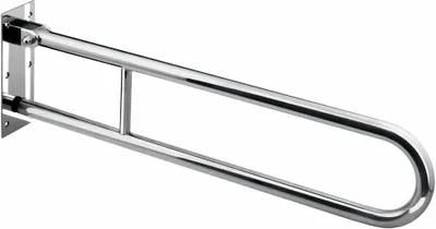 Zdjęcie produktu dla Składany uchwyt HANDICAP 813 mm, polerowana stal nierdzewna