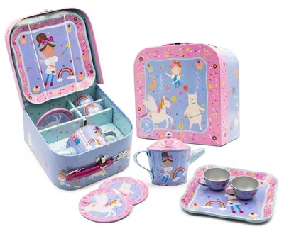 Image de Service à thé Fairy Rainbow 7 pièces