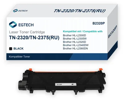 Produktbild von Toner kompatibel mit Brother TN-2320 2.600 S. HL-L2300D HL-L2305W HL-L2320D