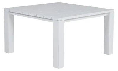 Produktbild von Garden Impressions Cube Lounge Esstisch 120x120xH68 - matt weiß