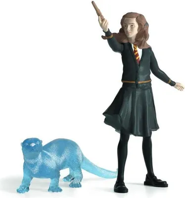 Produktbild von Figur Hermione und ihr Patronus Schleich Harry Potter 42681, Multicolor, Set, Spielzeug für Kinder ab 6 Jahren
