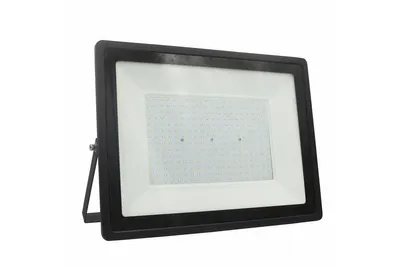 Produktbild von G-TECH Flutlichtstrahler LED 200W, 18000lm, AC220-240V, 50/60 Hz, PF>0,9, RA>80, IP65, 120°, 4000K, schwarz