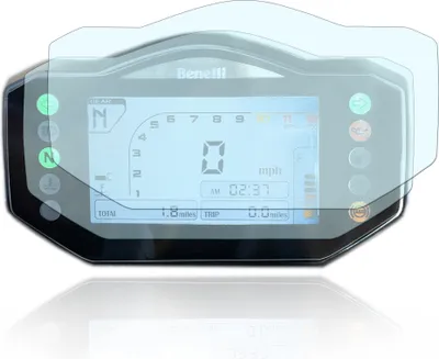 Produktbild von Tachoschutzfolie Displayschutzfolie passend Benelli 752 752s bj750gs 1x Ultra Clear / 1x Anti Glare