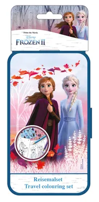 Obrázek produktu pro Undercover FRUW0401 Cestovní sada omalovánek, Disney Frozen II, 27 dílků, barevné provedení