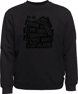 Produktbild von Übergrößen Sweatshirt AHORN SPORTSWEAR Kodiak schwarz Schwarz 7XL