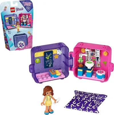 Zdjęcie produktu dla LEGO Friends Olivia's Play Cube Set Series 1, Zestaw do budowania, 6 lat(a), 40 szt., 90 g